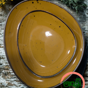 Golden Mustard Yellow Dinner 12 Pieces Set