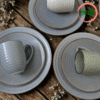 Artisan Slate Blue Dinner Set (18 Pieces)