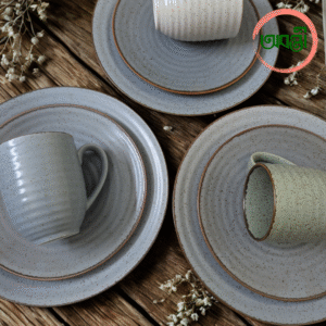 Artisan Slate Blue Dinner Set (18 Pieces)