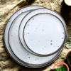Pale Ivory Speckle Dinner Set - Image 4