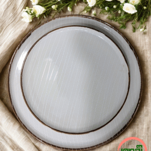 Pale Stone White Dinner Set (12 Pieces)
