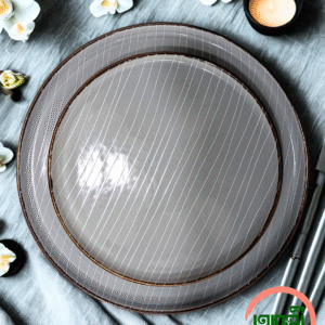Slate Grey Dinner Set (12 Pieces)