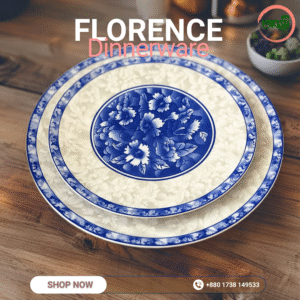 Florence – Elegant 12 Pcs Ceramic Dinnerware Set