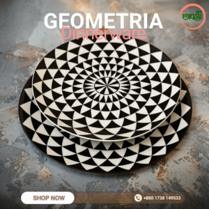 Geomatria – Modern 12 Pcs Ceramic Dinner Set